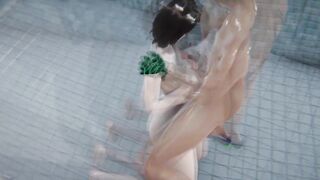 3D Cartoon Uncensored - Peek at the sluts's Dorm Part 2