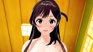 Chizuru Ichinose Chizuru Mizuhara Kanojo Okarishimasu 3D ANIMATED 6/7