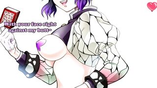 Shinobu Kocho Helps your Breathing - Animated JOI (Breathplay Focused, Face Sitting,Medium/Hard)