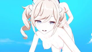 Barbara Genshin Impact 3D HENTAI 6/8