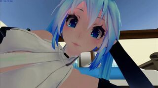 Giantess Miku wants to Play with you [sizebox]