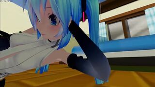 Giantess Miku wants to Play with you [sizebox]