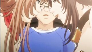 Nerd Gets Penis between Long Jugs Babes Titted - Boobalicious - Cartoon.xxx