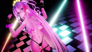 FGO MMD - BB Pele hot Strip Dance