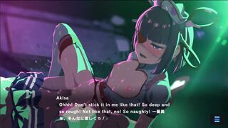 Shibuya Halloween Akisa H-Sex Video (Magicami DX) - Reupload