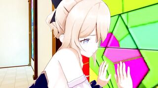 JEAN Genshin Impact 3D ANIMATED 3/7
