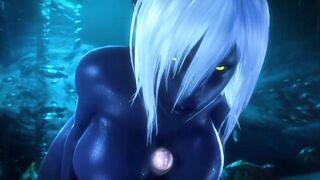 FALLEN THRONE | QUEEN NUALIA TITFUCK | FLAWLESS LOOP | ANIMATED |
