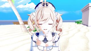 Barbara Genshin Impact 3D HENTAI 2/8