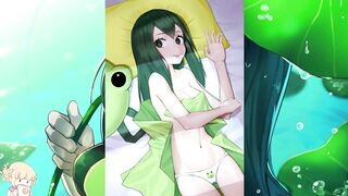 Asui Tsuyu Cartoon Slideshow
