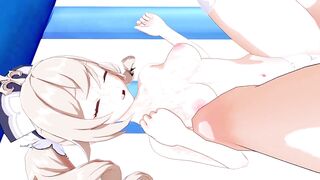 Barbara Genshin Impact 3D HENTAI 4/8