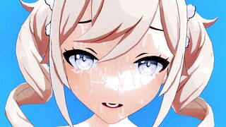 Barbara Genshin Impact 3D ANIMATED 7/8