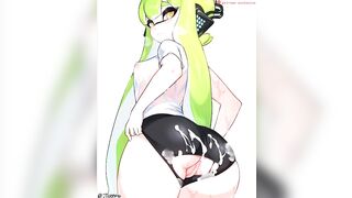SPLATOON 1 & 2 PORN COMPILATION