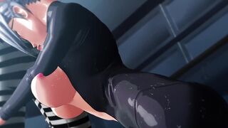 Vice President after School in a Leather Suit (Prison School)