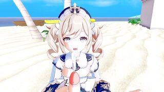 Barbara Genshin Impact 3D ANIME 1/8