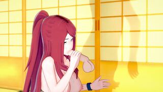 [naruto] Kushina Uzumaki (3d Hentai)
