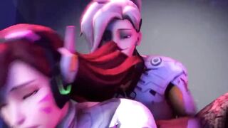 Overwatch D.va Futa Compilation