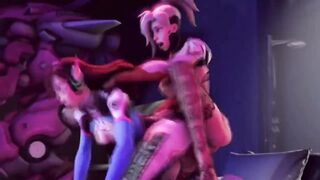 Overwatch D.va Futa Compilation