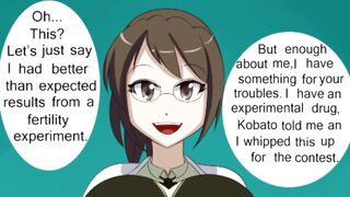 Stuffing Sena Comic [with Sound]