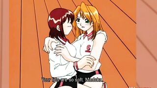 Animated Uncensored · Blonde Lesbo Eats her Amateur Long Tit Friend's Vagina