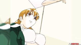 Animated Uncensored · Blonde Lesbo Eats her Amateur Long Tit Friend's Vagina