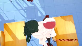 Boku no Hero Hentai - Sex Party with 4 Boys and 4