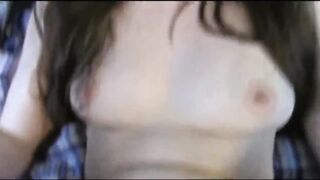 point of watch Birthday Creampie into Hairy Cunt