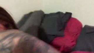 Felicity feline fucks and sucks her now ex BF