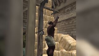 Big Ebony Delivery Guy Meets Redneck Farm Couple