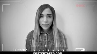 Rough Fucking three Way with Hot Wife & Tiny 19 Yo