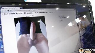 Small 18 Year Old Holly Hendrix Finds The Enormous Dick She Can