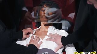 Jenna Foxx will never forget this two on one experience