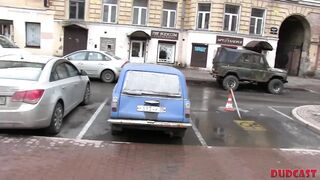 Russian amateur lovers makes a porn clip