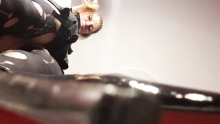 BONDAGE Game with my Sub, Cum Eating Instruction