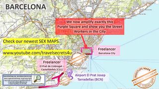 South Spain Street Prostitution Map, Malaga, Valencia, Barcelona, Benidorm, Public,