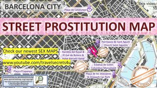 South Spain Street Prostitution Map, Malaga, Valencia, Barcelona, Benidorm, Public,