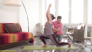 milf gets deep nailed by yoga instructor