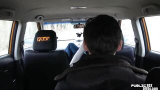 American Beauty publicly ride brit dick into vehicle