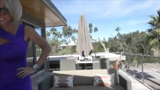 Fucking best Friends Blonde Older Ex-Wife with Jizzed inside Mouth