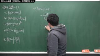 [重啟][真・pronhub 最大華人微積分教學頻道] 微分篇重點三：微分合成律 (連鎖律)｜精選範例 three-3｜數學老師張旭