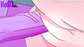 Pink makes the impostor aroused and he fucks her and
