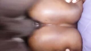 Banged! her inside both Holes! Sloppy Kenyan Porn