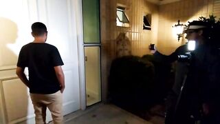 A madame e o tecnico do ar condionado BASTIDORES -
