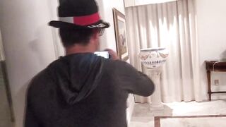A madame e o tecnico do ar condionado BASTIDORES -
