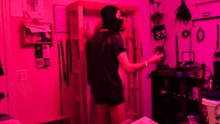 Whore Gets X Bound and Analized! Awesome Red Room!
