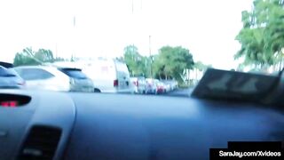 Freaky Vehicle Pooling Sara Jay Gets Muff Stuffed By Long
