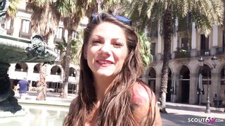 GERMAN SCOUT - CURVY HUGE JUGS HISPANIC cougar LILY CROTCHLESS