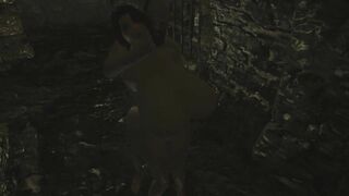 [Skyrim] Yuriana gets pounded by 3 homeless guys