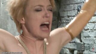 Domina long boobies mom anal bondage banged