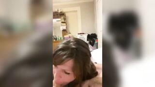 Bj and Facial inside Amateur Grandma from DateFree.eu