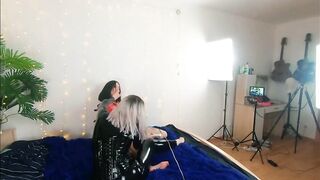 Dyke 4k Scene with Backstages, Beauty Play FETISH Bdsm with